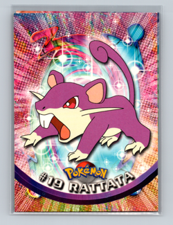 Pokemon - Topps 1999 - #19 Rattata - Non Holo - Blue Logo - Image 1