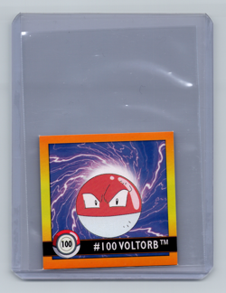 Pokemon 1999 Artbox Series 1 Stickers Voltorb 100 - Image 1