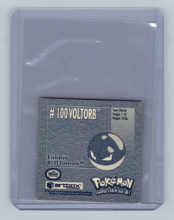 Pokemon 1999 Artbox Series 1 Stickers Voltorb 100 - Image 2