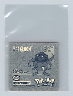 Pokemon 1999 Artbox Series 1 Stickers Gloom 44. ! - Image 2