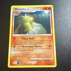 NINETAILES 36/127 - Non-Holo RARE - PLATINUM 2009 - NINTENDO Pokemon Card - Image 1