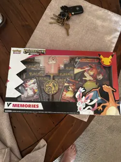 SEALED Pokemon Celebrations Special V Memories Lance's Charizard & Dark Sylveon - Image 1