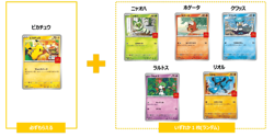 Pokemon Card McDonald's 7 Pack Set 2025 Promo Pikachu 020/M-P + Random Japanese - Image 2