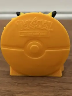 Pikachu Pokemon TCG Card Holder 2008 Burger King Collectible Shelf Display - Image 2