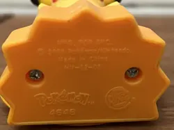 Pikachu Pokemon TCG Card Holder 2008 Burger King Collectible Shelf Display - Image 3