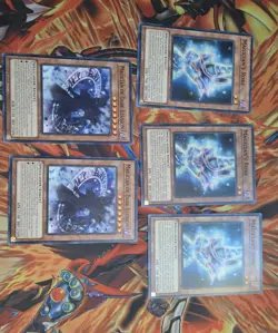 YUGIOH 3X Magician's Robe The Dark Illusion TDIL-EN018 LEDD-ENA04 NM PLAYSET! - Image 1