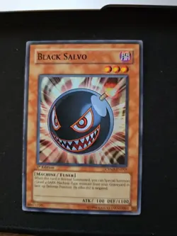 Yugioh Black Salvo CRMS-EN015 Super Rare 1st Ed LP - Image 1