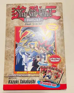 Yugioh Shonen Jump Manga Sneak Peek Promo Book SP2 Set With Promo Cards Attached - Image 4