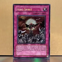 YuGiOh • Hero Spirit • DPK-ENSE3 • Secret Rare Limited Edition Duelist Pack • LP - Image 1