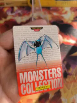 Pokemon Karte Card Monsters Collection Red Zubat Carddass 1996 japanese NM - Image 2