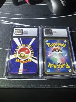 Lapras & Tyranitar Pokemon Cards SGC Graded 7.5 & 9 - Image 3