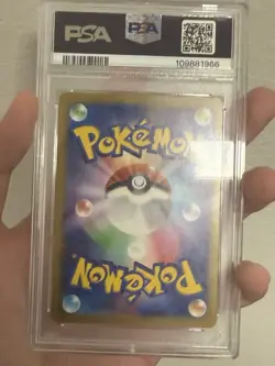 Japanese Holographic Mew VMAX Pokemon Card From VSTAR Universe Set #054 PSA 10 - Image 2