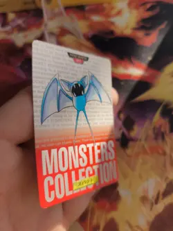 Pokemon Karte Card Monsters Collection Red Zubat Carddass 1996 japanese Good - Image 3
