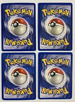 Pokemon Magneton Fossil Unlimited 11/62 9/102 Lot of 4 Holos PR/HP Heavy Played - Image 2