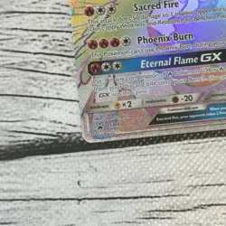 Ho-Oh GX - SM80 - Pokemon Sun & Moon Promo Ultra Rare Card - NM - Image 5