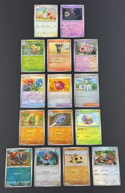 Pokemon TCG PRE Prismatic Pokeball Holofoil LOT *15-Cards* w/ Shaymin Masterball - Image 1
