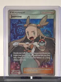 2019 Pokemon TCG sm09 Sun & Moon Team Up Jasmine 177/181 Full Art Ultra Rare NM - Image 3