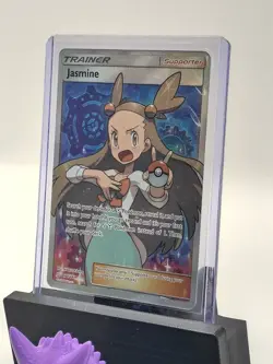 2019 Pokemon TCG sm09 Sun & Moon Team Up Jasmine 177/181 Full Art Ultra Rare NM - Image 5