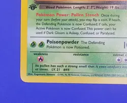 36/82 Dark Gloom 1ST EDITION - Team Rocket - NM Near Mint Pokemon Card - Image 5