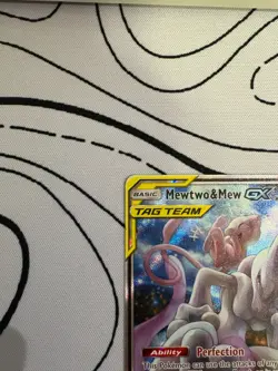 Pokemon TCG Mewtwo & Mew GX SM191 Black Star Promo Rare Holo NM Mint Card - Image 3