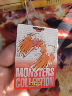Pokemon Karte Card Fearow Ibitak Monsters Collection Carddass 1996 japanese NM - Image 2