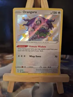 Pokemon Oranguru #SV098/SV122 Shining Fates: Shiny Vault Holo Rare Card - NM - Image 1