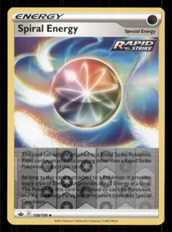 Spiral Energy SWSH06: Chilling Reign #159/198 Uncommon Reverse Holo Pokemon LP - Image 1