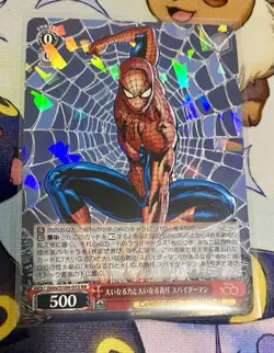 2023 Weiss Schwarz Disney 100 Amazing Spider Man Dmv/S104-053 RR Card Marvel SP - Image 1