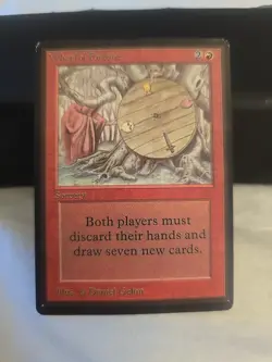 Magic The Gathering : Wheel of Fortune Beta[MP] Iconic Vintage MTG Card! - Image 1