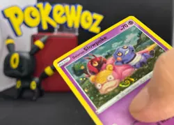 HD🌀Swirl Galarian Slowpoke SWSH126 Black Star Promo Cosmos Holo Pokemon Card - Image 1