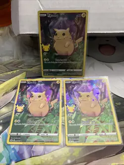 Pokemon Pikachu Celebrations 3 Card Lot - Image 1