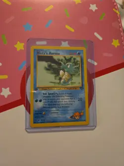 1st Edition Misty’s Horsea 87/132 - Gym Challenge - Near Mint Pokemon Card TCG - Image 1