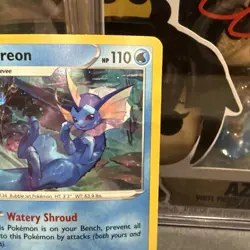 2020 Vaporeon COSMOS HOLO Black Star Promo card SWSH072 Pokemon SWSH - Image 3