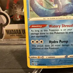 2020 Vaporeon COSMOS HOLO Black Star Promo card SWSH072 Pokemon SWSH - Image 5