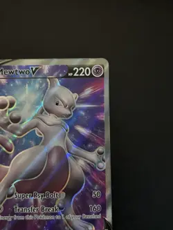 Mewtwo V SWSH229 Sword And Shield Promo Full Art NM Pokemon Card - Image 5