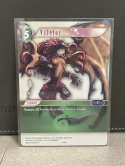 Valefor 1-062L Non-Foil NM Final Fantasy Trading Card Game FFTCG - Image 1