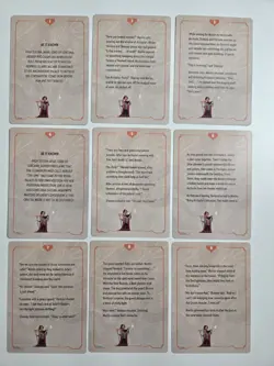 Reign of Jafar Story Card Set #1-19 (19 cards) - Image 1