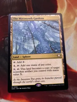 NM The Mycosynth Gardens, MTG, Edge of Eternities, Magic the Gathering, 168 - Image 1