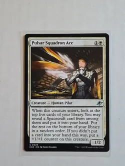 Pulsar Squadron Ace - Edge of Eternities - NM - MTG Magic - Uncommon - Creature - Image 1