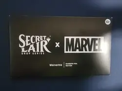 Wolverine Magic The Gathering MTG Marvel Secret Lair Foil Sealed IN HAND - Image 1