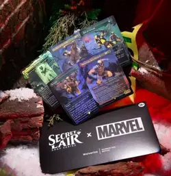 Wolverine Magic The Gathering MTG Marvel Secret Lair Foil Sealed IN HAND - Image 1