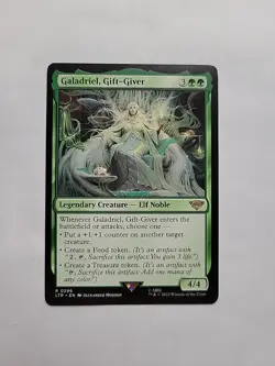 MTG - Galadriel, Gift-Giver LTR Regular Rare #0296 - Image 1