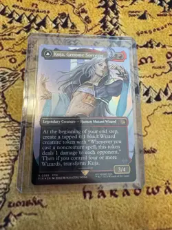 Kuja, Genome Sorcerer - 399 - Magic: Final Fantasy MTG - Borderless - Rare FOIL - Image 1