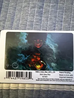 The Lord of the Rings: Magic The Gathering Frodo Holofoil Gaming Playmat MTG - Image 1