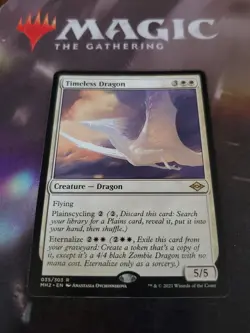 Mtg. 2x Timeless Dragon. Modern Horizons 2. Nm - Image 1