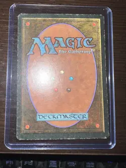 MTG Volcanic Island Dual Land | Revised Edition | Moderately Played - Image 2