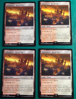 Magic the Gathering MTG Rabanastre, Royal City x4 Land Cards NM/M Final Fantasy - Image 1