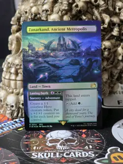 Zanarkand, Ancient Metropolis - 314 -Magic: Final Fantasy MTG - Borderless- FOIL - Image 1