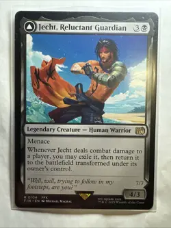 MTG - Jecht, Reluctant Guardian/Braska's Final Aeon - Final Fantasy NM/M Cond - Image 1