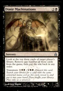 MTG Dimir Machinations LP Light Play Ravnica: City of Guilds [1102] - Image 1